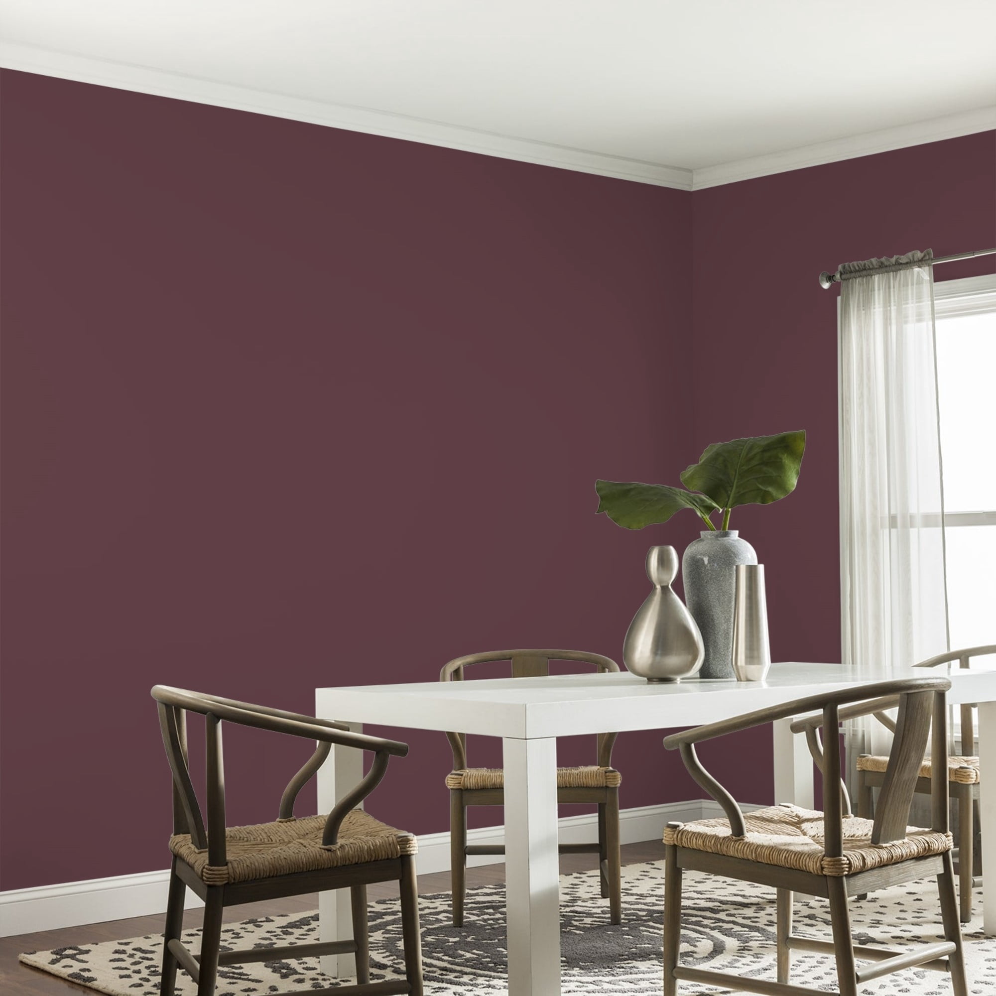 Glidden HEP Gooseberry / Purple, Eggshell Interior Paint with Primer, 1 Quart