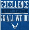 thumbnail image 2 of US Air Force Excellence in All We Do Romper Boys or Girls Infant Baby Brisco Brands 12M, 2 of 7