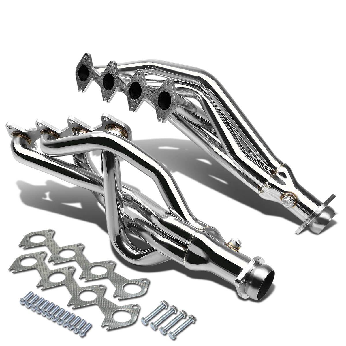 DNA Motoring HDS-FM05-46L-SHORTY Stainless Steel Exhaust Header Manifold 