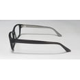 thumbnail image 4 of NEW VERA WANG LUXE JACQUETTE WOMENS/LADIES RECTANGULAR FULL-RIM BLACK FRAME DEMO LENSES 52-16-135 FLEXIBLE HINGES EYEGLASSES/EYEGLASS FRAME, 4 of 9