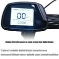 thumbnail image 3 of Anti Theft Enabled Curved Digital Speed Sensor Grip with Long Lasting Lithium Batteries Operate for Motorcycle Control, 3 of 8