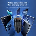 thumbnail image 5 of JcBlaon USB C Car Charger, 2-Port 30W Dual USB-C & USB-A Car Power Adapter PD/QC Fast Charging Cigarette Lighter, 5 of 8