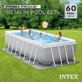 thumbnail image 4 of INTEX Prism Frame 16' x 8' x 42\" Above Ground Swimming Pool Set, 4 of 9
