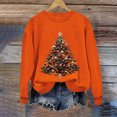 thumbnail image 3 of Uootdi Gift Christmas Sweatshirts for Women Merry Christmas Long Sleeve Shirts Cute Xmas Print Holiday Party Pullover Tops, 3 of 8