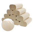 thumbnail image 4 of 16 Rolls Soft Bamboo Pulp Toilet Paper Coreless Bath Tissue for Hotel Restaurant Home Bathroom, 4 of 10