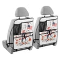 thumbnail image 2 of Patriotic kittens celebrate America Kick Mats (268 Pack) - Car Seat Back Protectors, Premium Waterproof Fabric, Reinforced Corners to Prevent Sag, and Mesh Pockets for Large Storage, 2 of 5