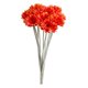 thumbnail image 1 of Flor Simulación de crisantemo artificial oficina en casa decoración floral falsa adorno de boda, naranja amarillo 10 Piezas Speravity HA8120-06B, 1 of 6
