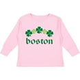 thumbnail image 3 of Inktastic Boston Irish Boys or Girls Long Sleeve Toddler T-Shirt, 3 of 5