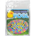 Duck Pond Pool Inflate (3' X 6") Funky Color Inflatable Kiddie Pool