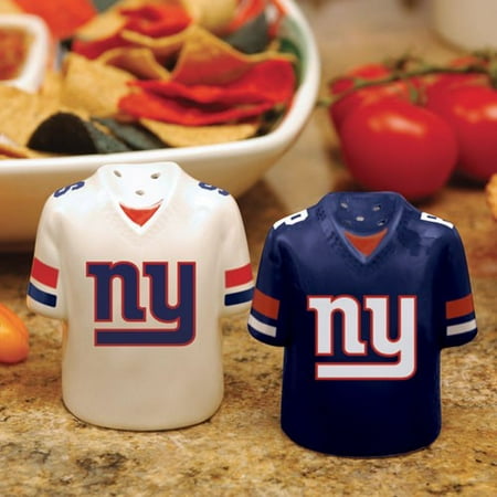 Giants Ceramic - New York Giants Gameday Ceramic Salt & Pepper Shakers - No Size
