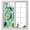 Green, variant on Abstract Leaf Window Privacy Film, Crystals Gold Veins Luxury Frosted Glass Window Clings Static Cling UV Heat Blocking Reusable Door Sticker for Bathroom 17.7 x 39.3 Inch