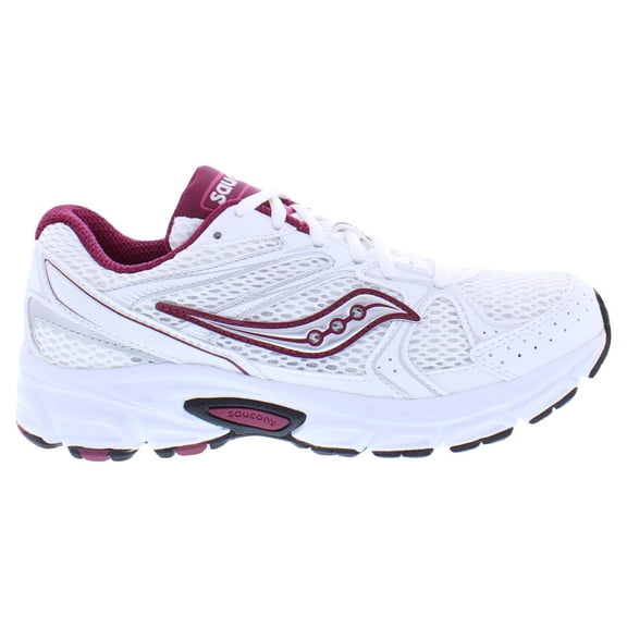 Saucony Ride Millennium Womens Shoes Size 6, Color: White/Beet