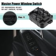 thumbnail image 2 of Interruptor de ventanilla eléctrica Unique Bargains para Jeep Liberty 2005-2007 56054002AA negro, 2 of 9