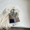 thumbnail image 3 of Women Creative Tote Bag Knitted Handmade Clucth Bag (Pink), 3 of 10