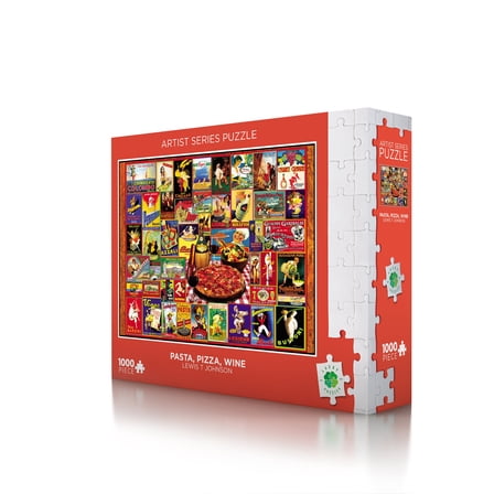 Pasta, Pizza, Wine by Lewis T Johnson