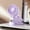 Purple, variant on XGFHYJEH Desk Fan, Small Fan, Tabletop Fan, Small Desk Fan, Small Fans for Desk, Desk Fans for Home, Desk Fans Small Quiet, Portable Personal Electric Fan, Desk Fans under $15.00