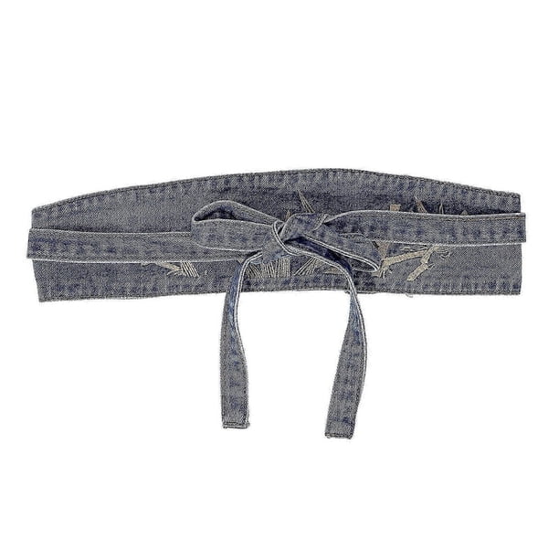 Denim Waist Belt Women Wide Waist Belt Corset Cinch Belt Fashion Waistband For Dress