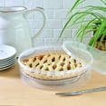 thumbnail image 4 of Youngever Plastic Pie Container, 11 Inch, Fresh Pie Keeper, Cupcake Carrier, Clear Round Food Storage Container with Lid, Food Container for Cupcakes, Cookies, Cheesecakes, 4 of 4