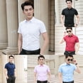 thumbnail image 2 of CENL Men\'s Slim Fit Button Shirts Long Sleeve Casual Business Formal Dress Shirt Tops, 2 of 7