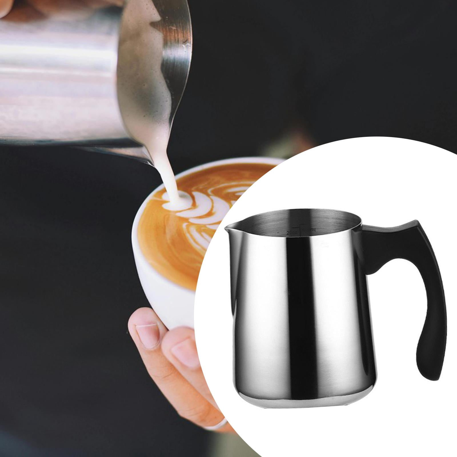Esquirla Espresso Latte Art Cup Milk Frothing Pitcher Jug ​​milk Heating Pot Delicious Coffee Machine Latte Art Tool Hot Chocolate Matcha 1000ML