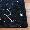 thumbnail image 3 of SAFAVIEH Carousel Kids Planets and Stars Area Rug, Dark Blue/Light Blue, 4' x 6', 3 of 10