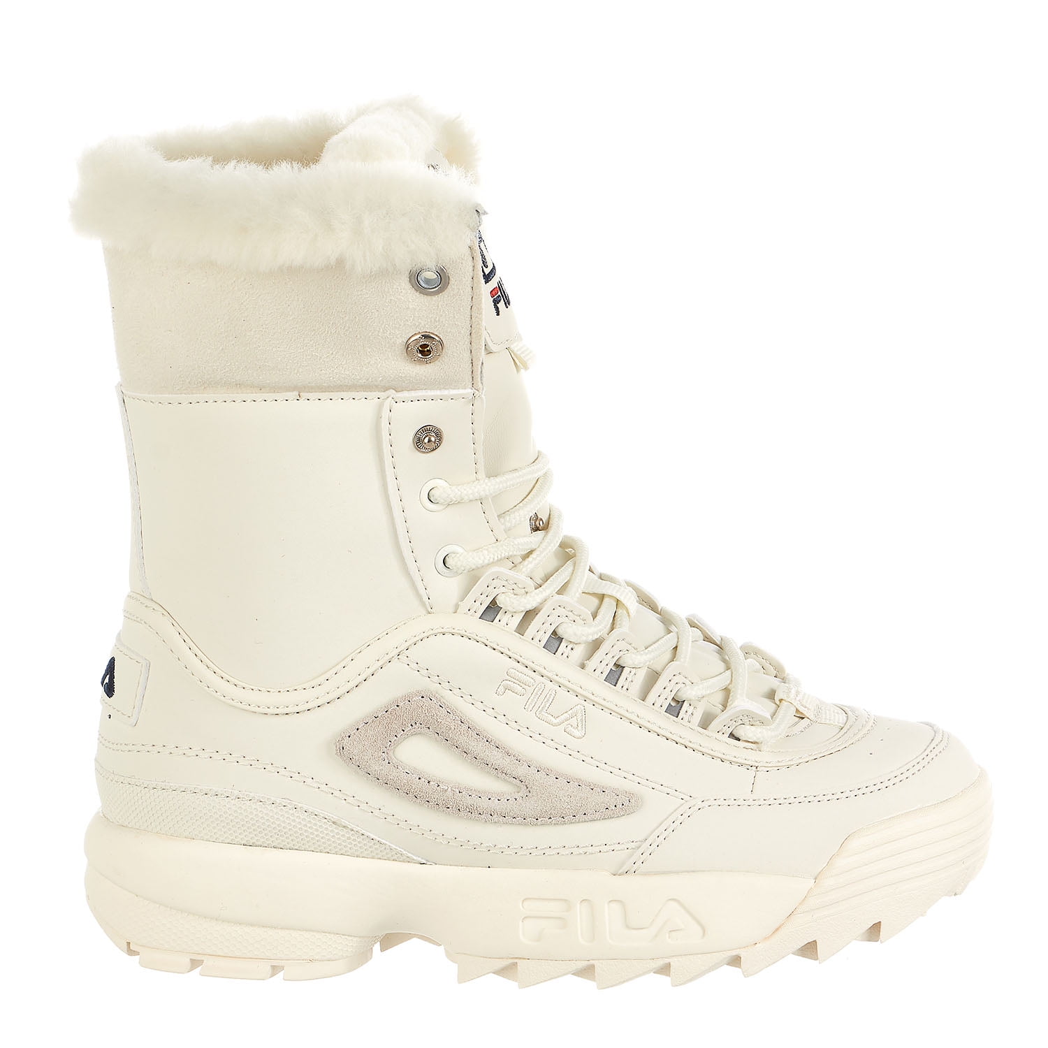 Disruptor Shearling Boots - Beige 2060 - Womens - 7 - Walmart.com