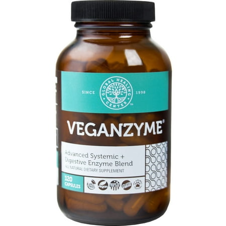 GHC VeganZyme Digestive & Systemic Enzyme Blend (Best Systemic Enzymes On The Market)