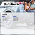 thumbnail image 3 of AutoShack Rear Brake Rotors & Ceramic Pads for Ford, Explorer 2011-2019 Edge 2011-2014 Taurus 2010-2019 Flex 2009-2019, AWD FWD L4 2.0L 2.3L V6 3.5L 3.7L - 12.99" (330 mm), 5-Lug, 3 of 5