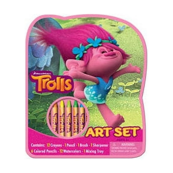 Bendon As90058 Dreamworks Trolls Small Art Set