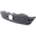 thumbnail image 2 of Grille Assembly Compatible With 2016-2018 Honda Pilot Textured (Gloss Black) Shell and Insert, 2 of 3