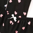 thumbnail image 6 of Endives Womens Pajama Sets Button Down Short Sleeve Shirt With Shorts 2 Piece Pajama Sets Casual Lapel Loungewear Printed Matching Sets Women Clothing, 6 of 6