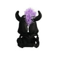thumbnail image 2 of Happydeer Pet Halloween Witch Costume Dog Wizard Cape Devil Horns Hat Set Pet Witch Cosplay Outfit for Cats Puppies (Type B, One Size), 2 of 13