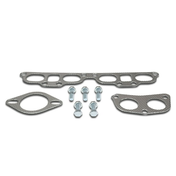 DNA Motoring GKTSET-NSG2091 For 1991 to 2002 Infiniti G20 Nissan Sentra 2.0L Aluminum Exhaust Manifold Header Gasket Set 92 93 94 95 96 97 98 99 00 01
