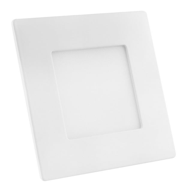 Lámpara LED cuadrada para empotrar 12 W luz cálida