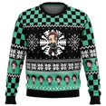 thumbnail image 1 of Fire Rengoku Demon Slayer Christmas Sweater Christmas Sweater Gift Santa Claus Pullover Men 3d Sweatshirt And Top Autumn And Win, 1 of 2