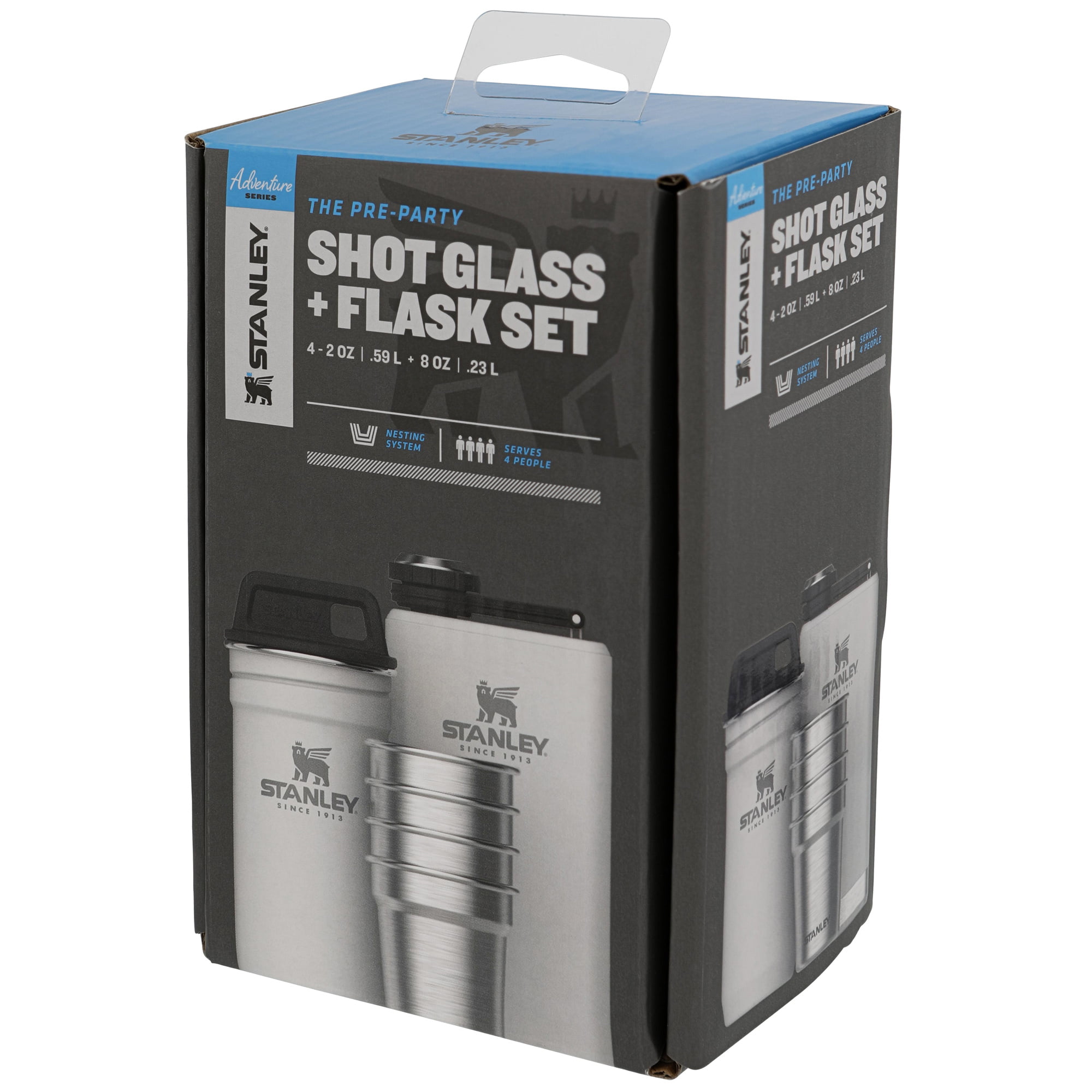 Backcountry Bartender: Stanley Flask, Shot-Glass Set