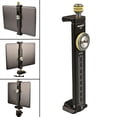 thumbnail image 3 of Aluminum Tablet Tripod Mount Holder Clamp for Lightweight Professional, 3 of 8