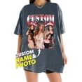 thumbnail image 2 of MDUKONU Custom Graphic T Shirts for Boyfriend & Girlfriend, Personalized Vintage Shirt with Name, Funny T Shirt for Men and Women Red XXL, 2 of 5