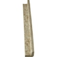 thumbnail image 3 of Ekena Millwork 3"W x 3"D x 48"H Universal Inside Corner for StoneWall Faux Stone Siding Panels, Sandstone, 3 of 7