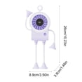 thumbnail image 3 of Vwrxbz USB Rechargeable Suction Cup Fan Portable Mini Desk Fan Digital Speed Display Adjustable Wind for Kitchen Office Bathroom, 3 of 8