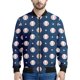 thumbnail image 3 of Chaquetas de béisbol con estampado gráfico de moda para hombre, chaqueta bomber con estampado 3D de manga larga, tendencia de primavera y otoño, abrigo deportivo informal para niños, 3 of 5