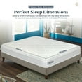 thumbnail image 5 of Oliver & Smith 12-Inch Hybrid Short Queen Mattress - High Density & Premium Comfort Cold Foam with Bonnell Coil Springs - Medium Firm, 5 of 6