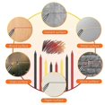 thumbnail image 5 of Kit de lápiz de carpintero mecánico con buscador de centro sacapuntas, 5 of 5