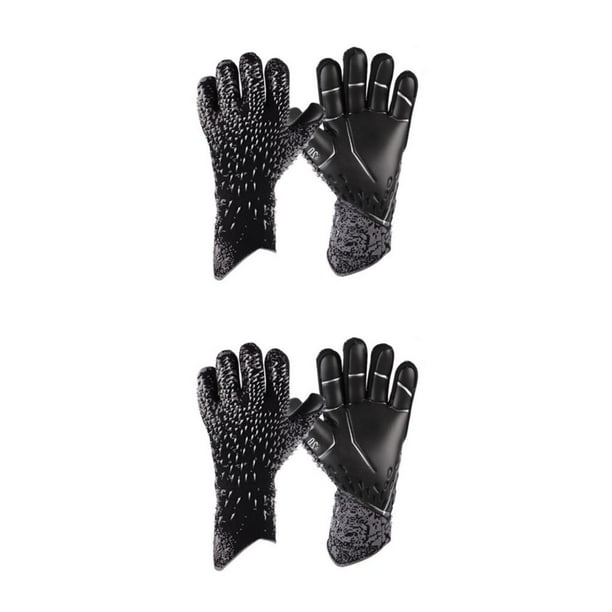 Guantes de portero Toystoory para niños y adultos negro 2Conjunto