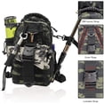 thumbnail image 4 of Mochila de pesca, bolsa de aparejos de pesca con portacañas, caja de aparejos, equipo de pesca, mochila de hombro Zhivalor Mochilas y Maletines, 4 of 7