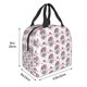 thumbnail image 3 of Fotbe Cute Poodle Dog Bolsa Térmica con Estampado y Forro de Aluminio Grueso Bolsa de Almuerzo con Bolsillo Frontal para Hombres y Mujeres, Ideal para Trabajo, Escuela, 3 of 8