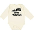 thumbnail image 3 of Inktastic Little Farmer Barn, Silo and Cows Boys or Girls Long Sleeve Baby Bodysuit, 3 of 5