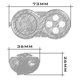 thumbnail image 3 of Rompecabezas interactivo Dimple Fidget Game Pad Toy Kids Stress Relief Squeezing Toys, 3 of 4