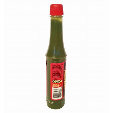 - Picamas Green Hot sauce 3.52 oz - Salsa verde picante (Pack of 12)