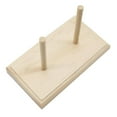 thumbnail image 1 of Soporte de hilo de madera Gloria para 2 carretes de coser, 1 of 9